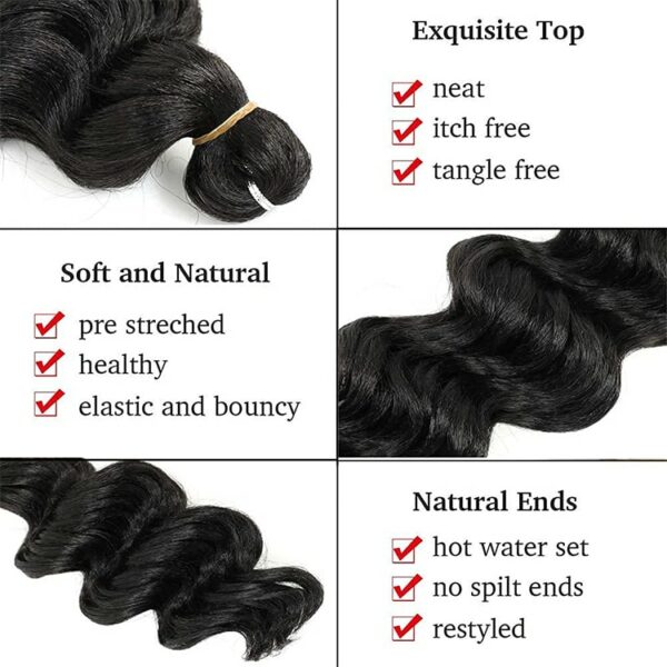 Deep Wave Bulk Hair info